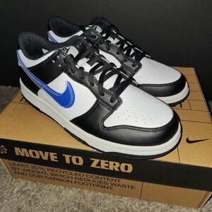 Nike Dunk Low Blue Swoosh